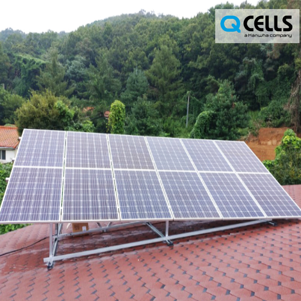 3kw 가정용 태양열발전 전국설치 옥상 주차장 지붕 태양광패널